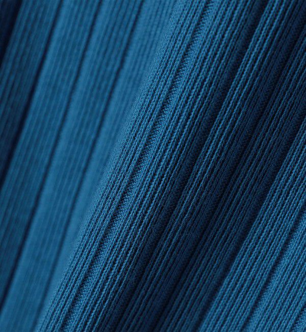 SHIPS any「《一部追加予約》SHIPS any:〈洗濯機可能〉テレコ リブ ハーフスリーブ TEE」|Tシャツ・カットソー|