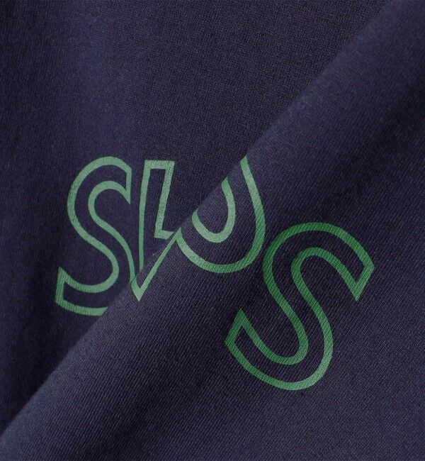 SHIPS for women「《一部追加予約》【WEB限定】 SHIPS ラウンド プリント ロゴ TEE」|Tシャツ・カットソー|