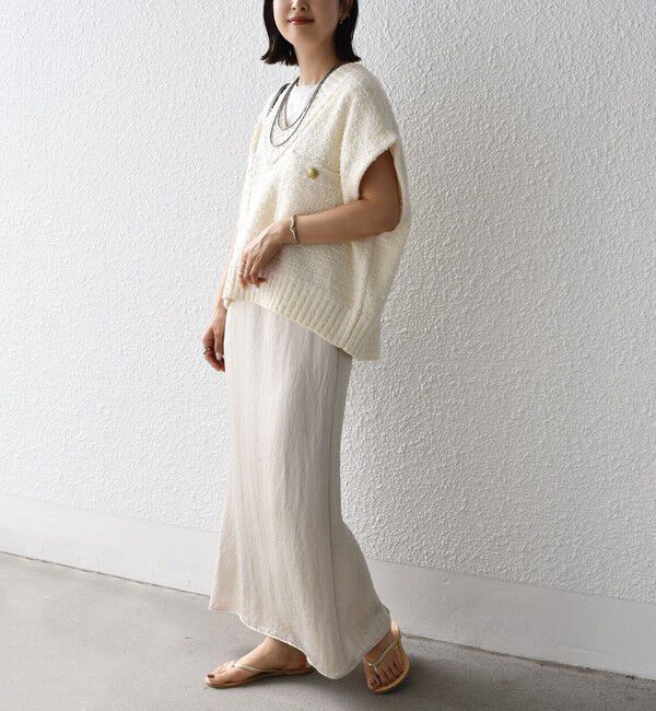 SHIPS for women「アセテート サテン スカート」|スカート|