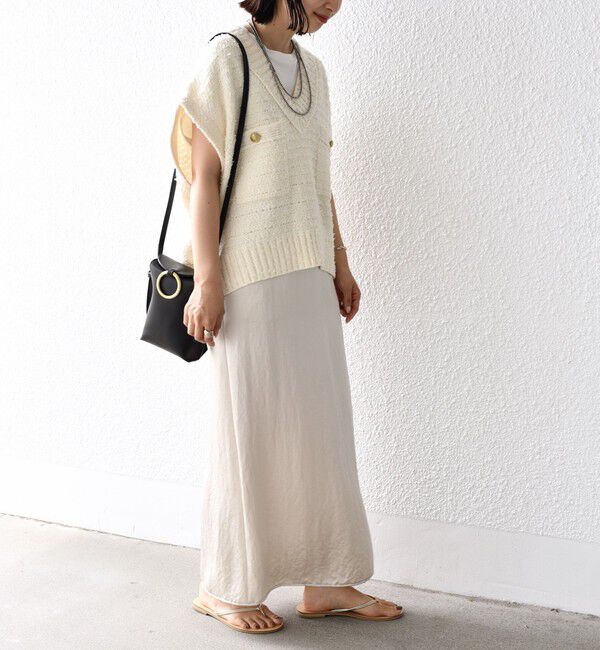 SHIPS for women「アセテート サテン スカート」|スカート|