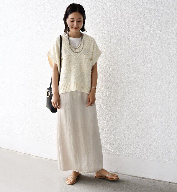 SHIPS for women「アセテート サテン スカート」|スカート|