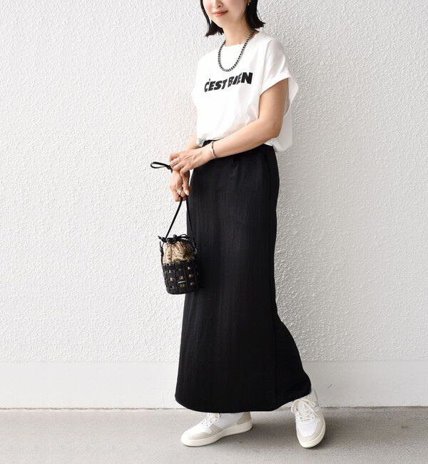 SHIPS for women「アセテート サテン スカート」|スカート|