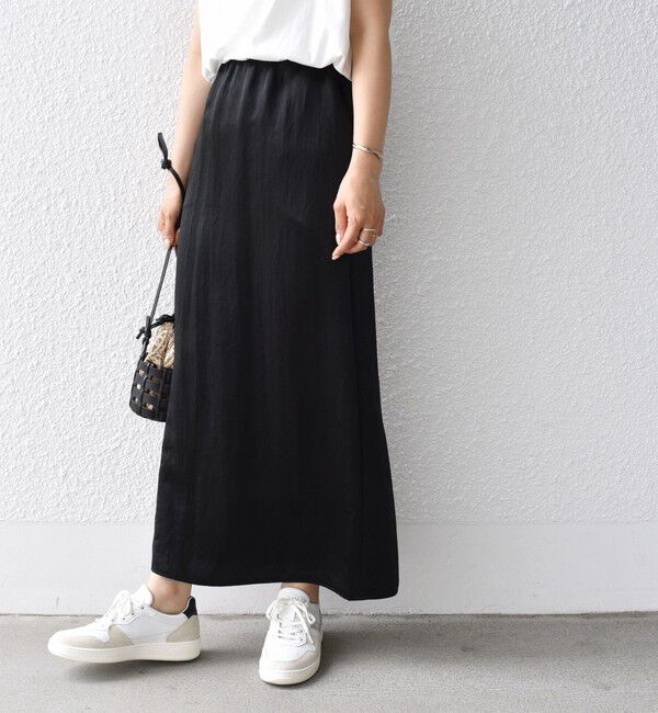 SHIPS for women「アセテート サテン スカート」|スカート|