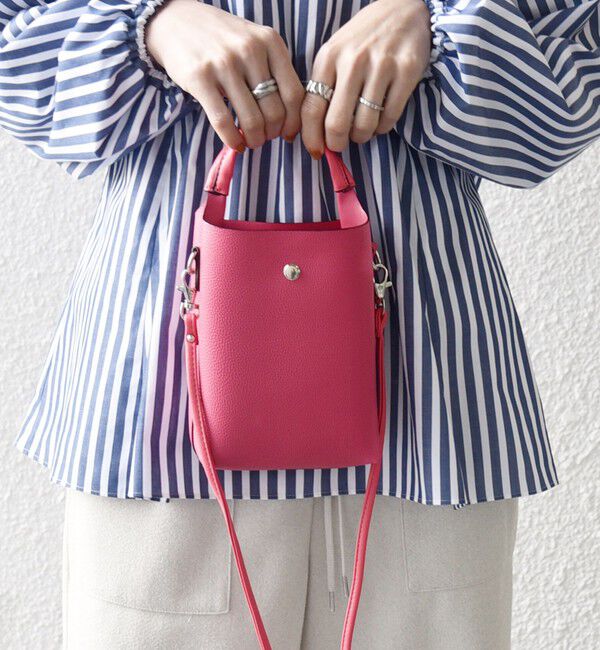 SHIPS any「《一部追加予約》SHIPS any: 2WAY スクエア ミニ ショルダー バッグ」|ショルダー・メッセンジャー|