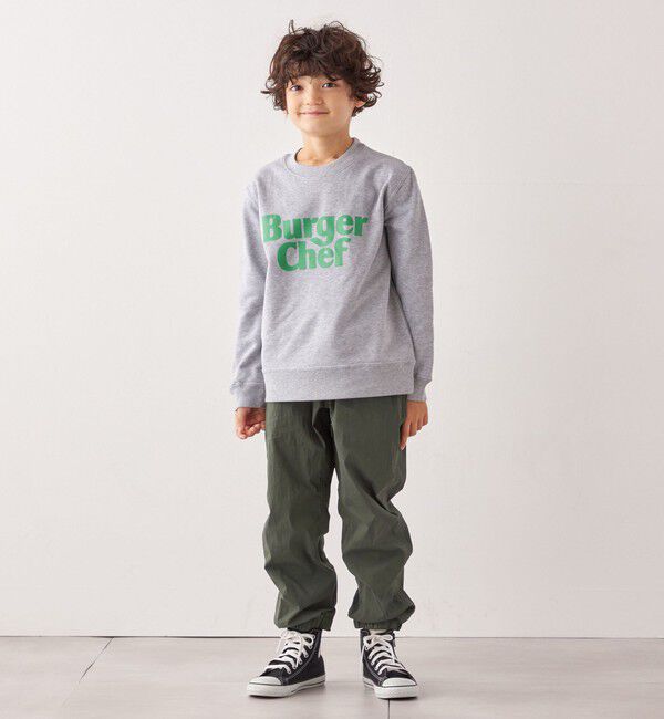 SHIPS any「【SHIPS any別注】Burger Chef: ロゴ プリント スウェット<KIDS>」|スウェット・ジャージ|