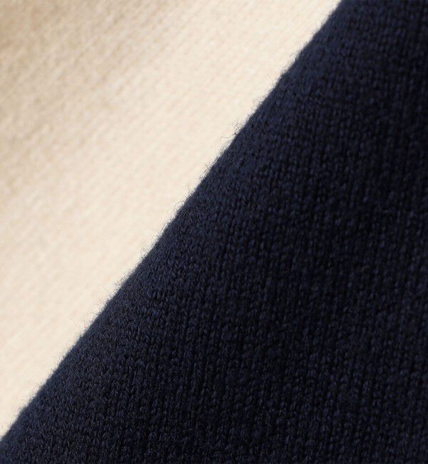 SHIPS for women「【WEB限定】〈手洗い可能〉配色 ポケット カーディガン」|カーディガン|