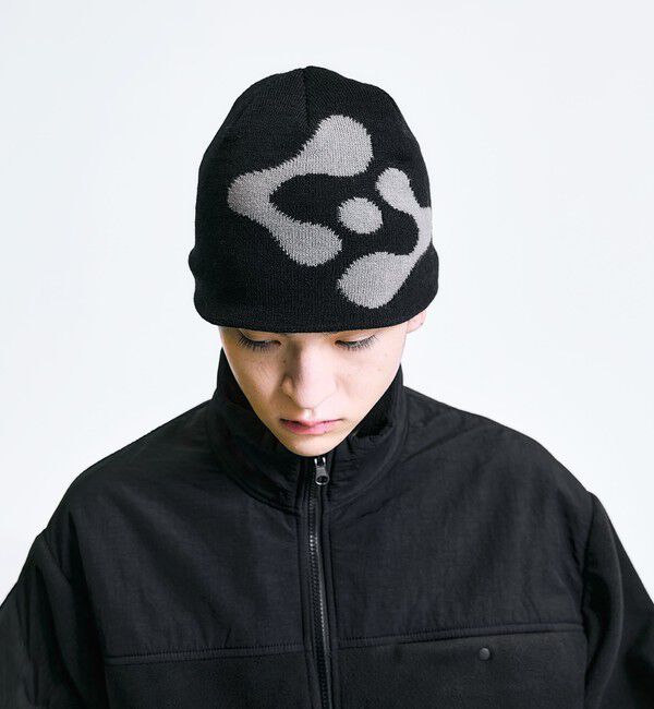 SHIPS「City Ambient Products:〈手洗い可能〉ロゴ ビーニー ニット帽」|ニット帽|