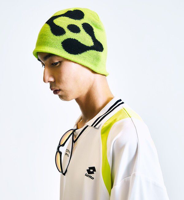 SHIPS「City Ambient Products:〈手洗い可能〉ロゴ ビーニー ニット帽」|ニット帽|