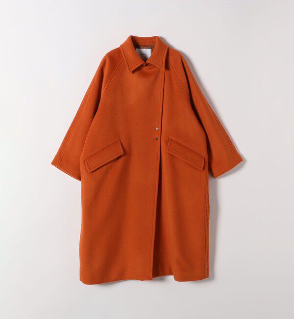 SHIPS any「SHIPS any: バルマカーン コクーン コート 25AW」|ステンカラーコート|