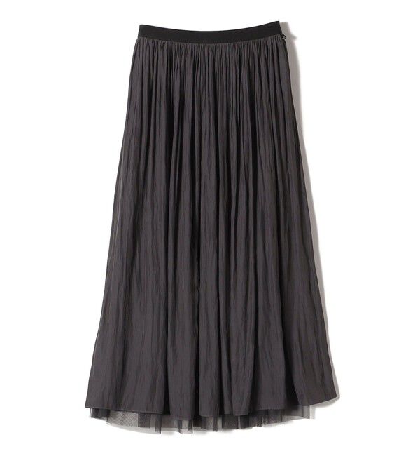 SHIPS for women「〈手洗い可能〉リバーシブル チュール カッセン スカート」|スカート|