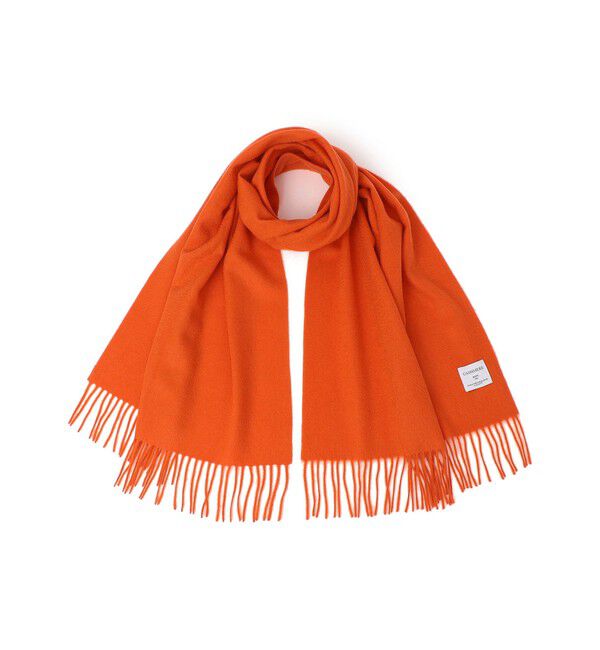 SHIPS Colors 「SHIPS Colors: カシミヤ ストール / マフラー 2◇」|マフラー|オレンジ