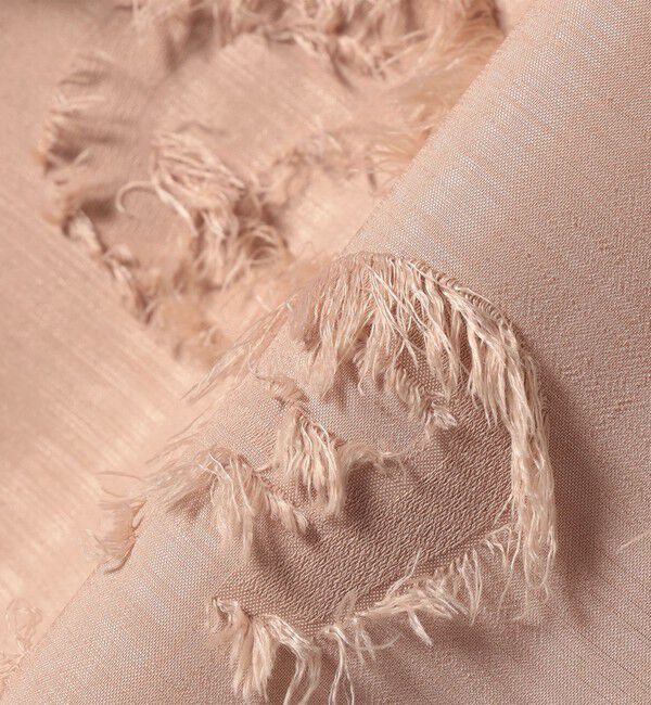 SHIPS any「SHIPS any:〈手洗い可能〉フラワー カット ジャカード  ボリューム スカート」|スカート|