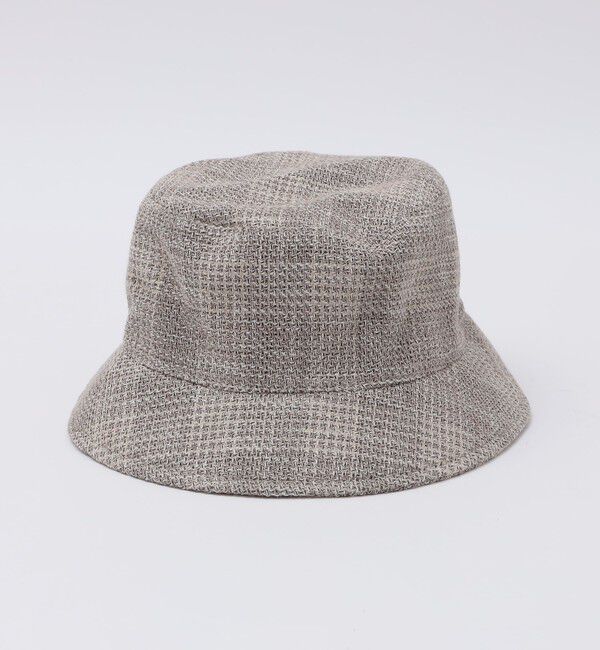 SHIPS「GRILLO: チェック バケット ハット」|ハット|ベージュ