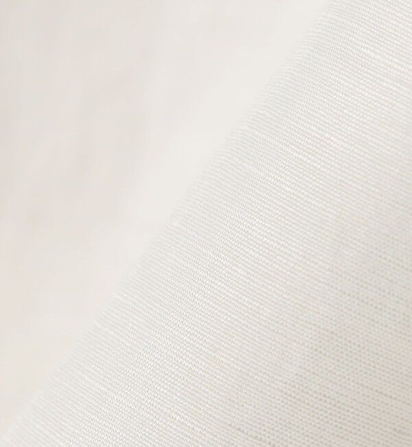 SHIPS for women「【一部WEB限定】〈手洗い可能〉IMPERIAL LINEN スキッパー ブラウス」|シャツ・ブラウス|