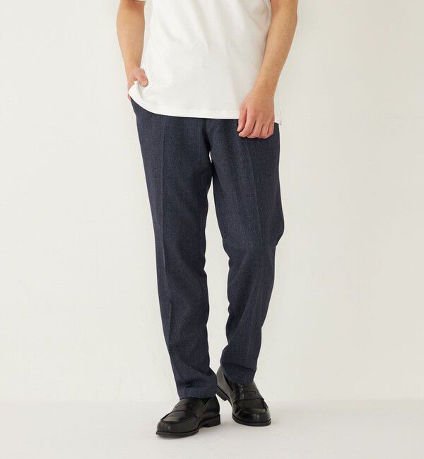 SHIPS Colors 「SHIPS Colors:〈洗濯機可能〉AVANT(R) AIR パンツ(セットアップ対応可能)◇」|スラックス|ネイビー