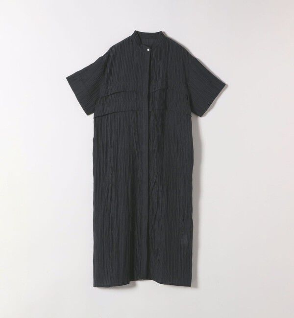 SHIPS any「SHIPS any:〈洗濯機可能〉ピンタック ジャカード シャツ ワンピース」|ワンピース|