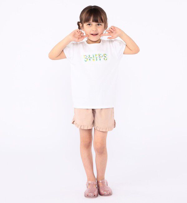 SHIPS KIDS「SHIPS KIDS:100～130cm /〈吸水速乾〉フリル ショート パンツ」|その他|
