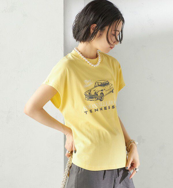 SHIPS for women「【SHIPS別注】TENNESSEE:フレンチ スリーブ プルオーバー」|タンクトップ|