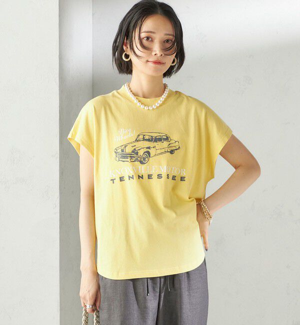 SHIPS for women「【SHIPS別注】TENNESSEE:フレンチ スリーブ プルオーバー」|タンクトップ|