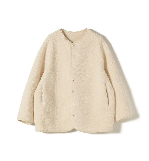 SHIPS for women「【一部WEB限定】〈手洗い可能〉NEW リバーシブル ボア ブルゾン」|ブルゾン・スタジャン|