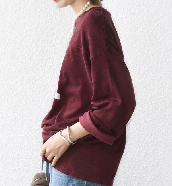 SHIPS for women「【SHIPS別注】81BRANCA:ナンバリング TEE」|Tシャツ・カットソー|