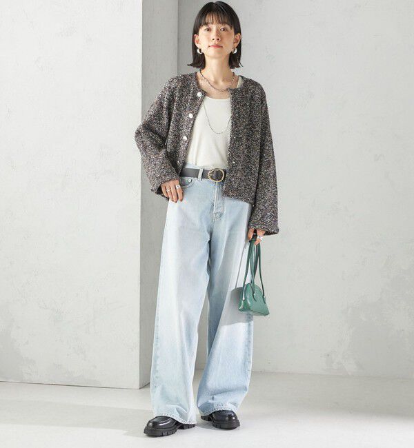 SHIPS for women「LEFIJE: ラウンド バックル ベルト」|ベルト|