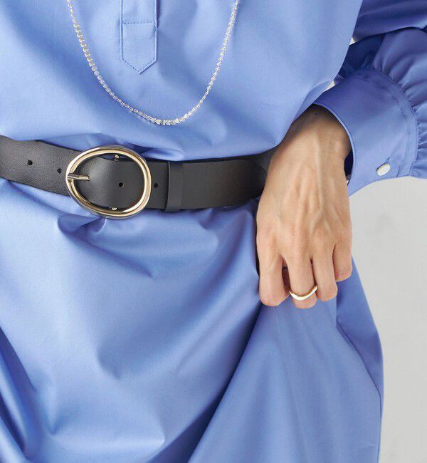 SHIPS for women「LEFIJE: ラウンド バックル ベルト」|ベルト|