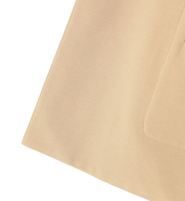 SHIPS for women「〈吸水速乾 / 防シワ加工 / 洗濯機可能〉スーティング ジャージー カラーレス ジャケット」|ノーカラージャケット|