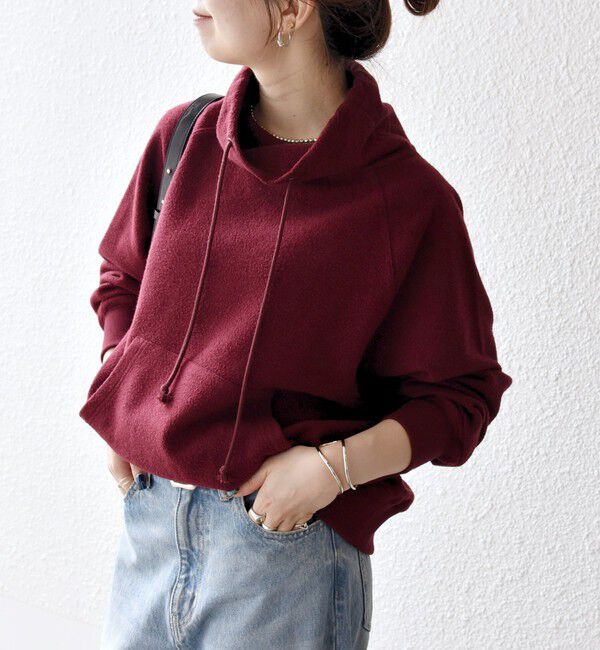 SHIPS any「SHIPS any:〈洗濯機可能〉フリース ライク ハイネック プルオーバー」|Tシャツ・カットソー|ワイン