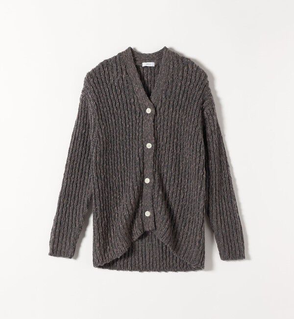 SHIPS any「SHIPS any:〈手洗い可能〉ロービング ルーズ Vネック ニット カーディガン」|カーディガン|