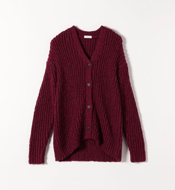 SHIPS any「SHIPS any:〈手洗い可能〉ロービング ルーズ Vネック ニット カーディガン」|カーディガン|