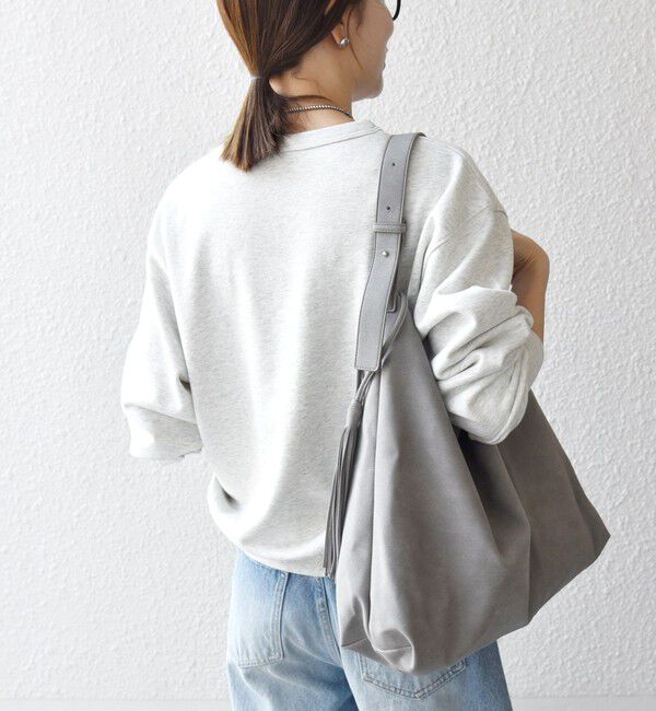 SHIPS any「【SHIPS any別注】THE KNiTS:〈洗濯機可能〉ロゴ プリント スウェット」|Tシャツ・カットソー|