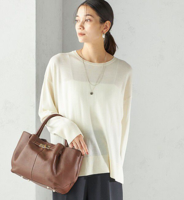 SHIPS for women「BEAURE: ヒネリ 金具付き バッグ」|トートバッグ|