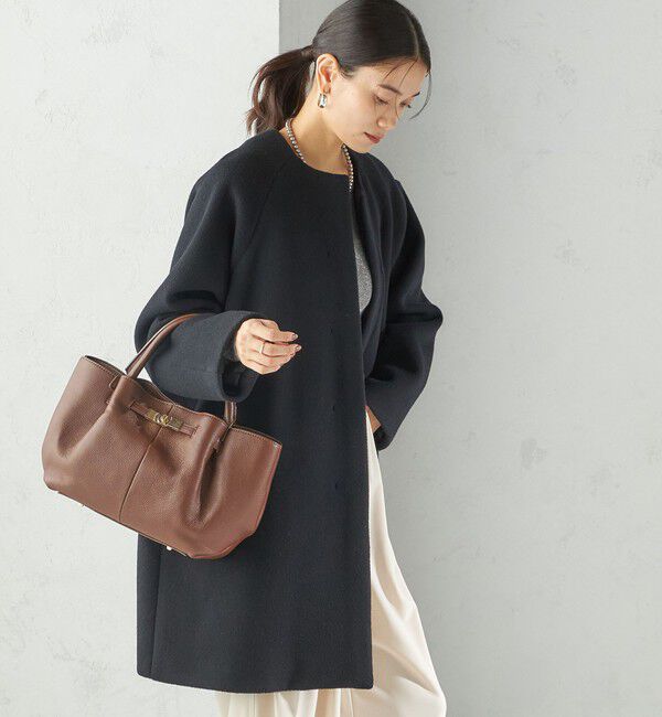 SHIPS for women「BEAURE: ヒネリ 金具付き バッグ」|トートバッグ|