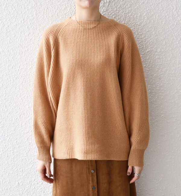 SHIPS any「SHIPS any:〈手洗い可能〉AQUA カシミヤ ミックス ハイネック ニット」|ニット・セーター|