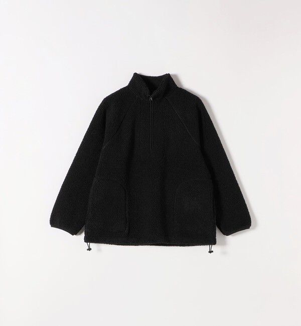 SHIPS any「SHIPS any:〈洗濯機可能〉ボア フリース ハーフジップ プルオーバー」|Tシャツ・カットソー|