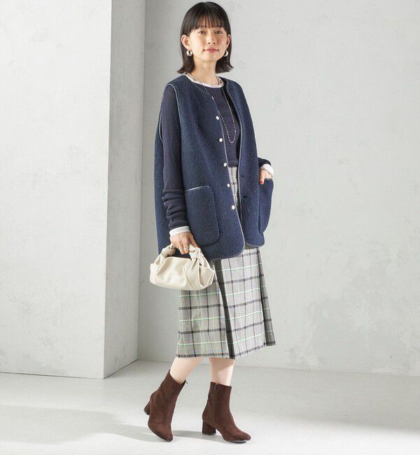 SHIPS for women「MARIAN: オブリーク トゥ ブーツ」|ショートブーツ|