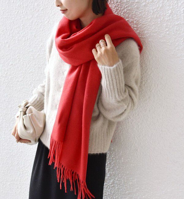 SHIPS for women「ウール カシミヤ ウォッシャブル ストール」|ストール|