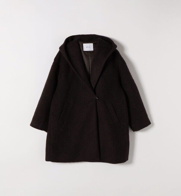 SHIPS any「SHIPS any: シャギー フーディー ガウン コート」|その他|