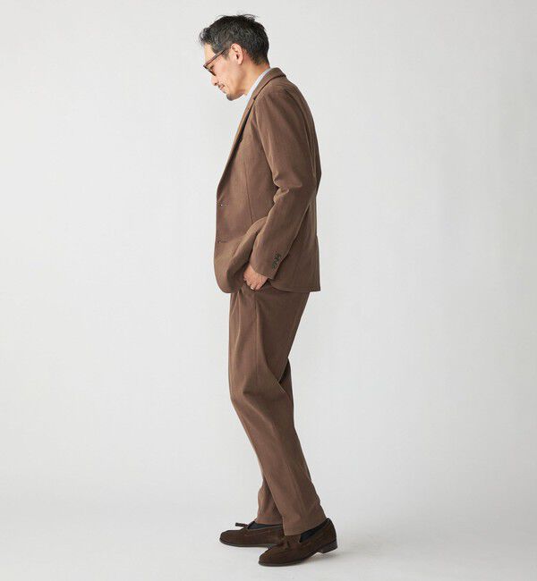 SHIPS「SHIPS:〈手洗い可能〉トリコット コーデュロイ スラックス (セットアップ対応)」|スラックス|