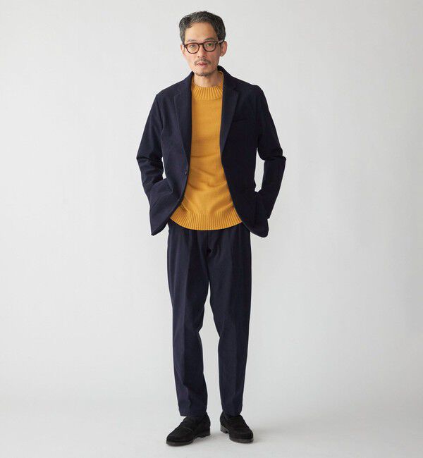 SHIPS「SHIPS:〈手洗い可能〉トリコット コーデュロイ スラックス (セットアップ対応)」|スラックス|