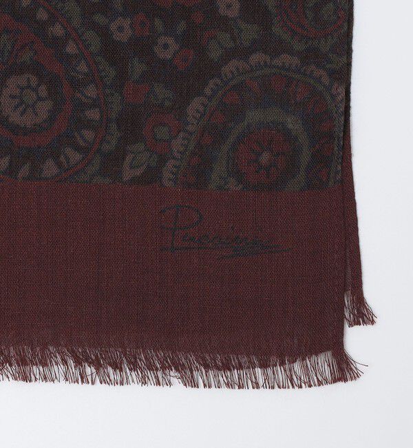 SHIPS「Puccini: ウール プリンテッド ペイズリー ストール」|ストール|