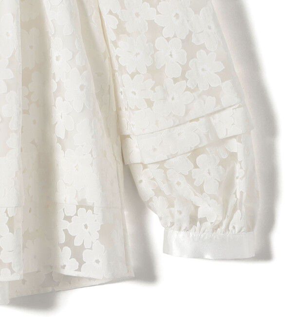 SHIPS for women「〈手洗い可能〉IPEKER オパール 加工 ブラウス（セレモニー対応可）」|シャツ・ブラウス|