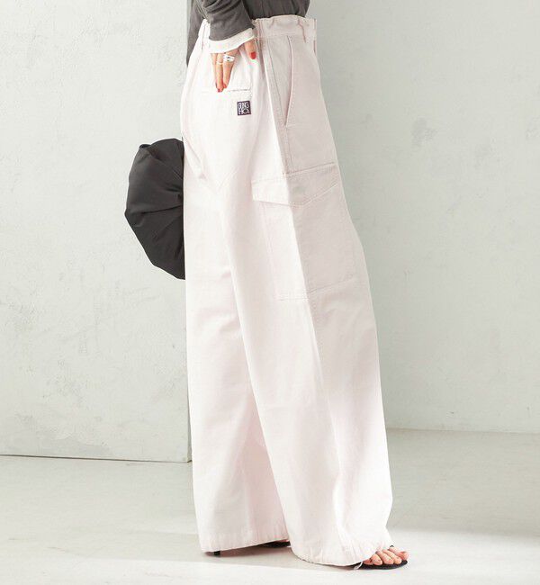 SHIPS for women「【SHIPS別注】GUNG HO:〈洗濯機可能〉パラシュート パンツ」|カーゴ|