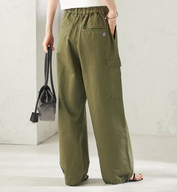 SHIPS for women「【SHIPS別注】GUNG HO:〈洗濯機可能〉パラシュート パンツ」|カーゴ|