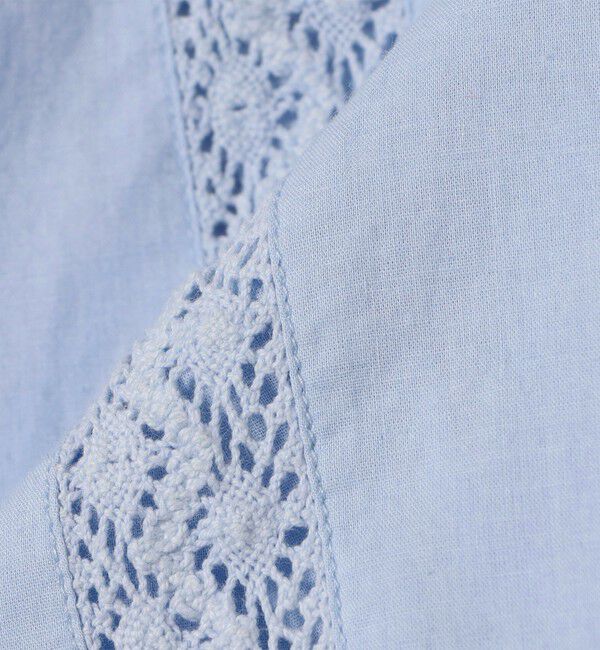 SHIPS any「《一部追加予約》SHIPS any:〈洗濯機可能〉キャンブリック レース ギャザー ボリューム スカート」|スカート|