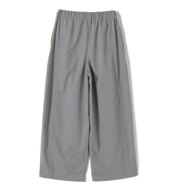 SHIPS for women「〈手洗い可能〉トロ ピン ストライプ / 無地 ウエスト ギャザー パンツ」|その他|