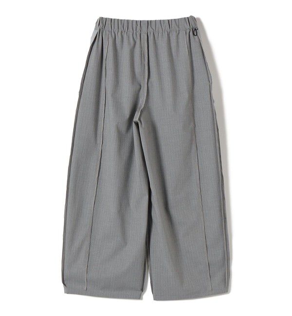 SHIPS for women「〈手洗い可能〉トロ ピン ストライプ / 無地 ウエスト ギャザー パンツ」|その他|
