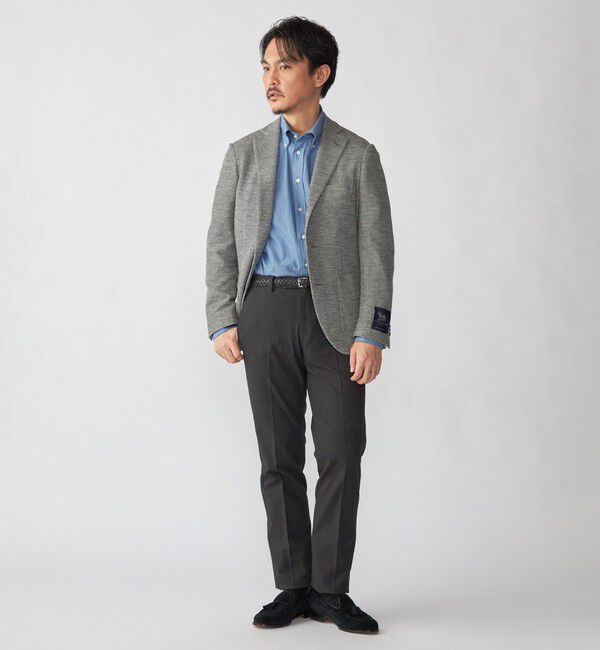 SHIPS「SHIPS:〈FUNCTION/手洗い可能〉コットン ノープリーツ 4WAY ストレッチ スラックス」|スラックス|