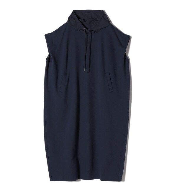 SHIPS Colors 「SHIPS Colors:〈手洗い可能〉異素材 フーディー ワンピース◇」|ワンピース|